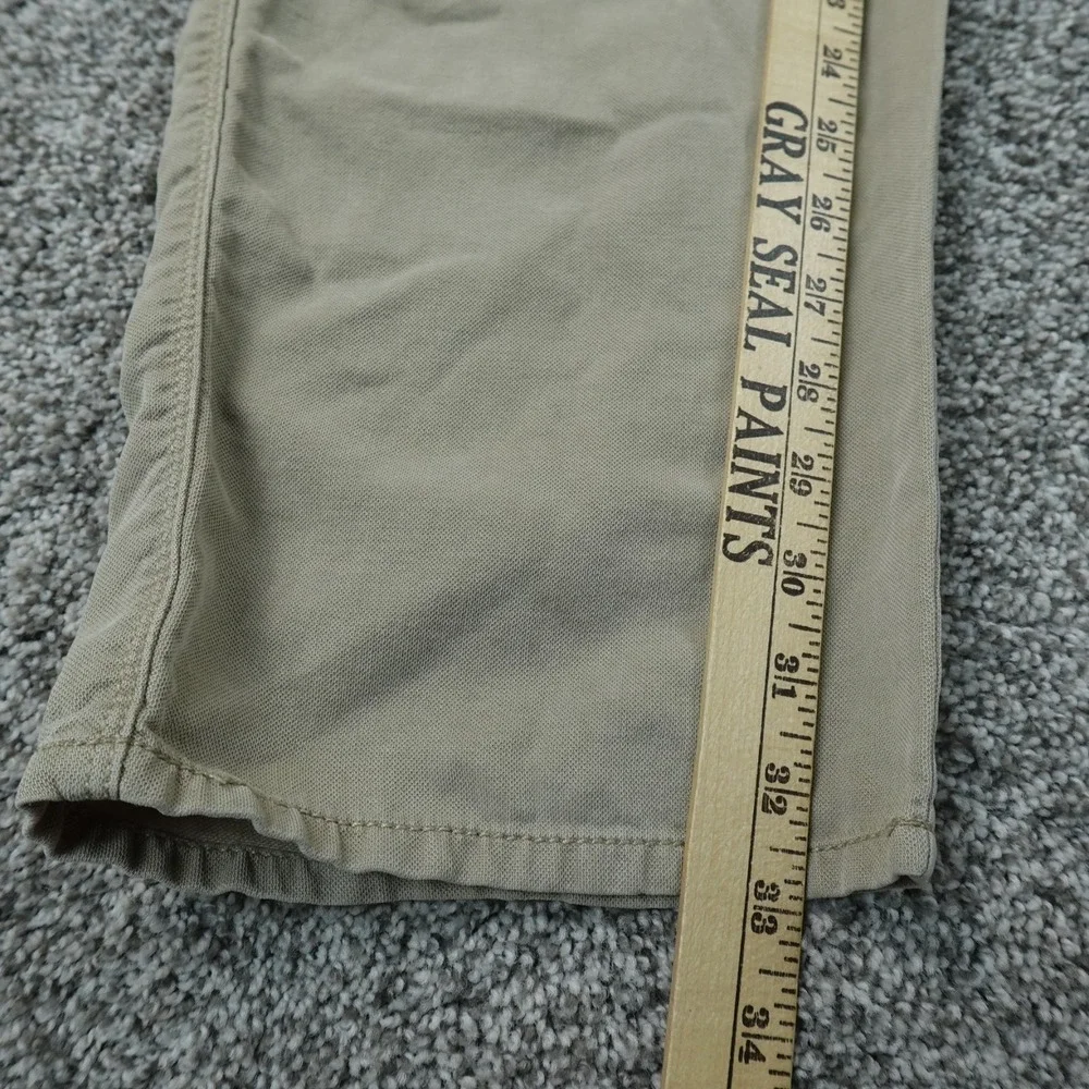 Tommy Bahama Pants Mens 36X32 Beige Tan Brown Chino Trouser Flat Front Preppy